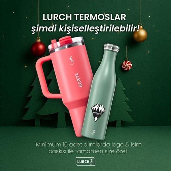 Lurch- 360° EDS Termos 300 ml Granit Gri, Paslanmaz Çelik - Çift Cidarlı, Sızdırmaz - 270988