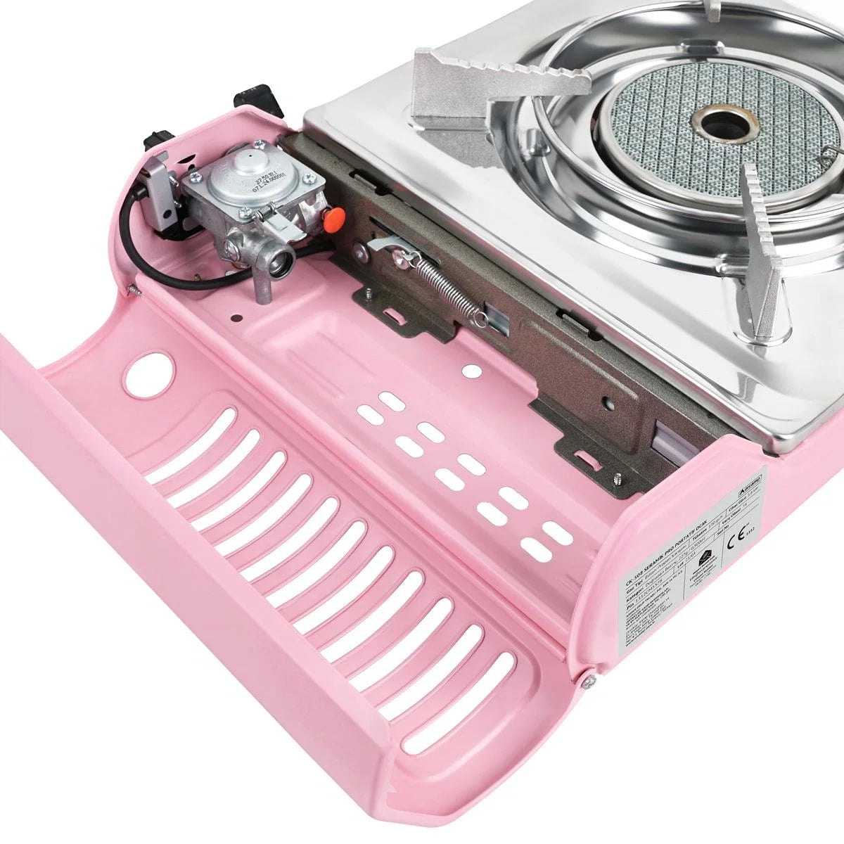 Orcamp Seramik Pro Portatif Ocak Pembe - Outdoor Store