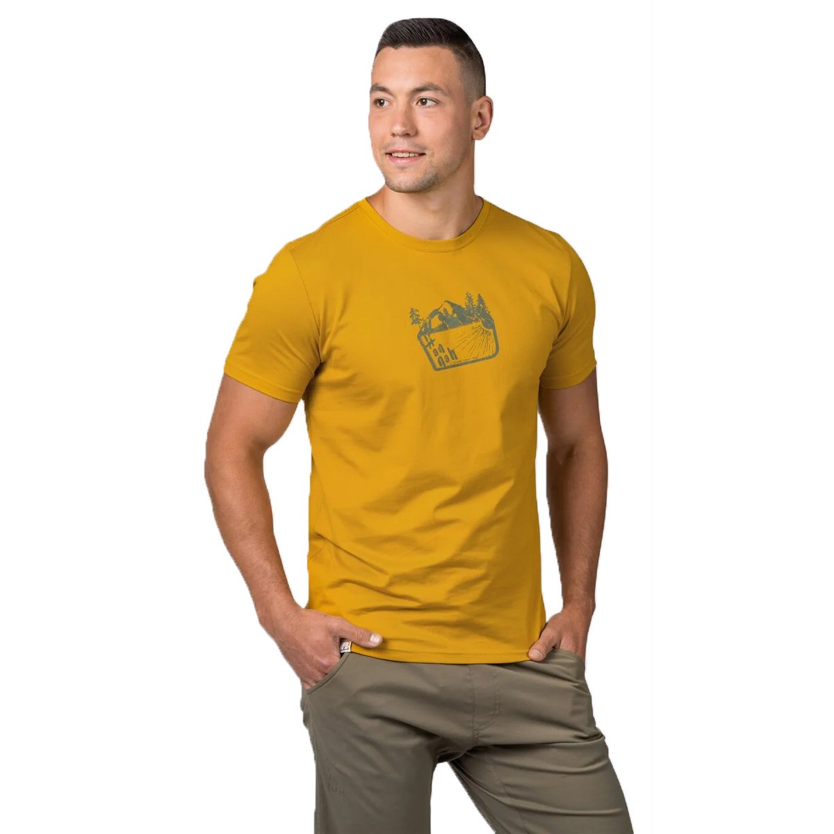 Hannah Ravi Baskılı Erkek T-Shirt