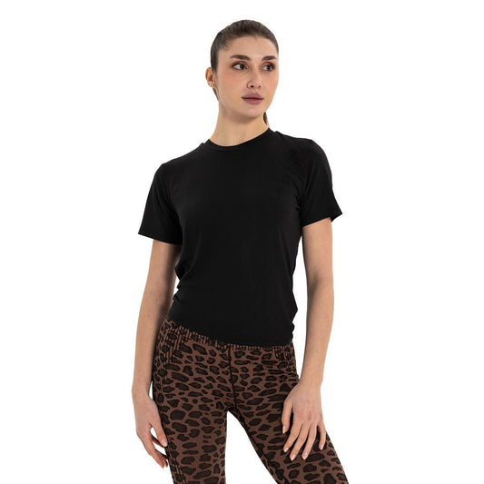 Inguz Sırt Bağlamalı Modal Yoga T-Shirt