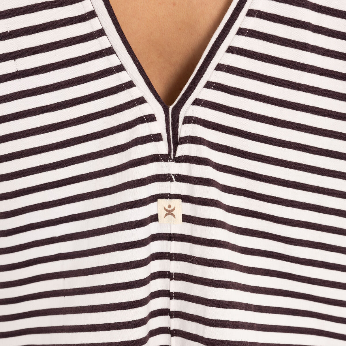 Inguz Stripe %100 Pamuk Şort Tulum