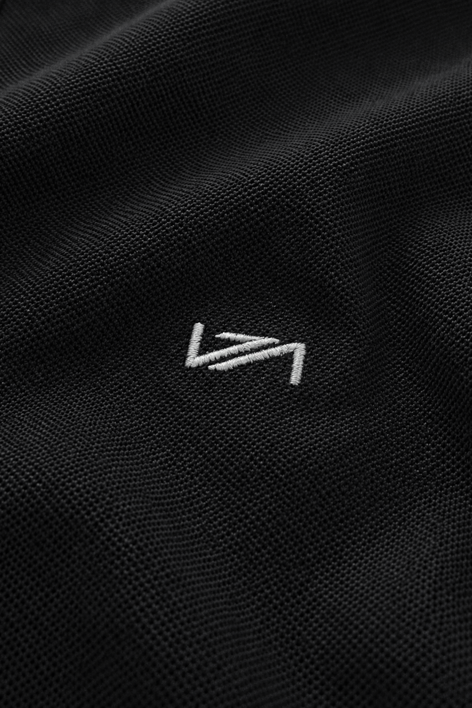 Polo Yaka T-Shirt Siyah