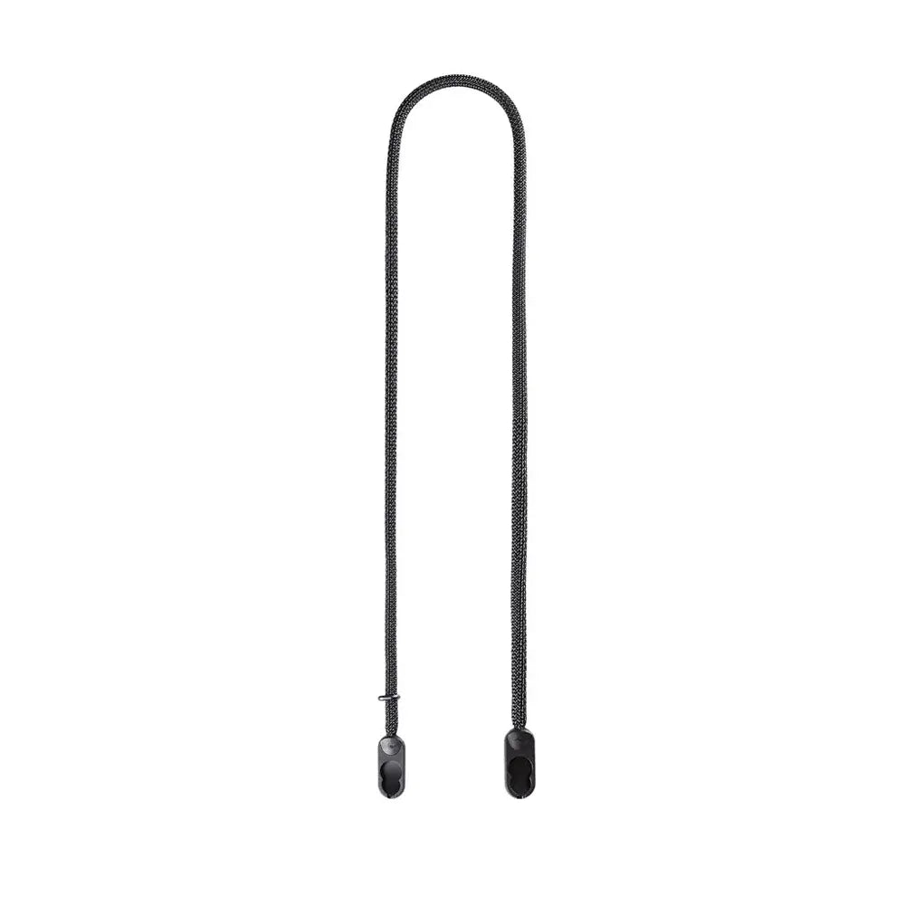 Form Rope Dokuma Uzun Kamera Askısı - Black
