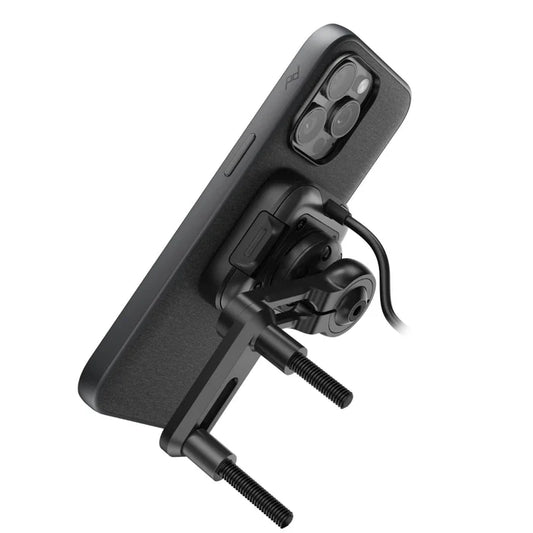Motorcycle Brake/Clutch Mount Qi2 Şarjlı Telefon Bağlantı Aparatı