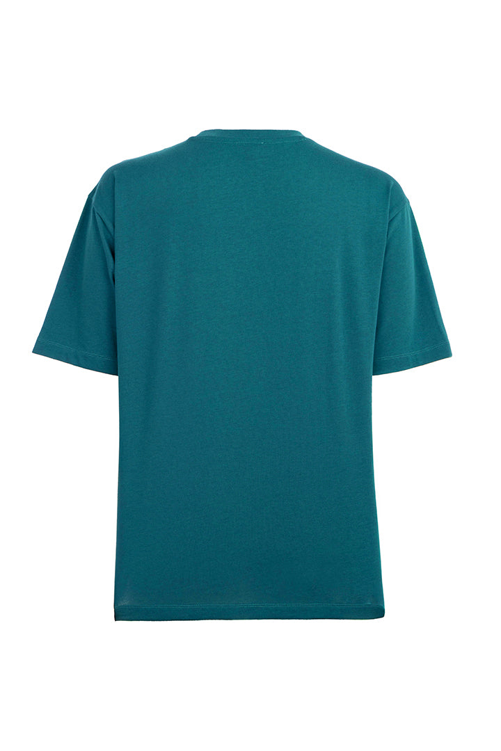 Kartal Baskılı T-Shirt Yeşil