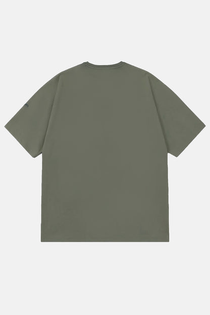 Vany Erkek Regular Fit Bisiklet Yaka T-Shirt Haki