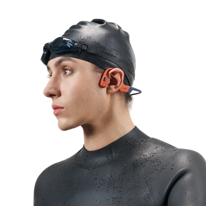 Shokz OpenSwim Pro Kemik İletimli MP3 Yüzme Kulaklığı Red