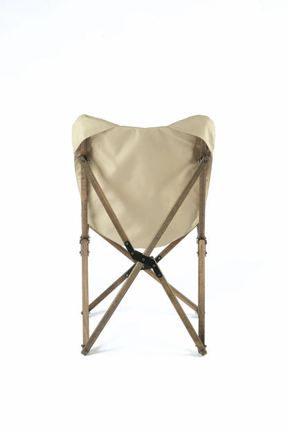 BAG THE JOY AHŞAP KATLANIR MASA SANDALYE SETİ – ANTRASİT – BEJ – 50*50*50cm