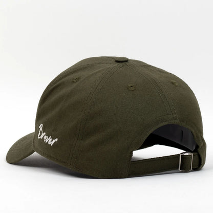 Braver Outdoors Nakışlı Gabardin Şapka - Haki