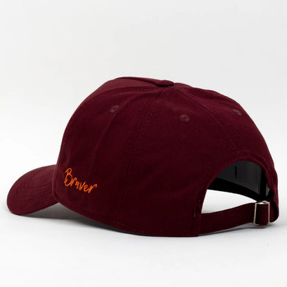 Braver Patch Şapka- Bordo