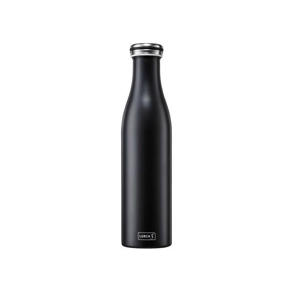 Lurch - 750 ml Mat Siyah, Paslanmaz Çelik Termos - Çift Cidarlı, Sızdırmaz - 240928