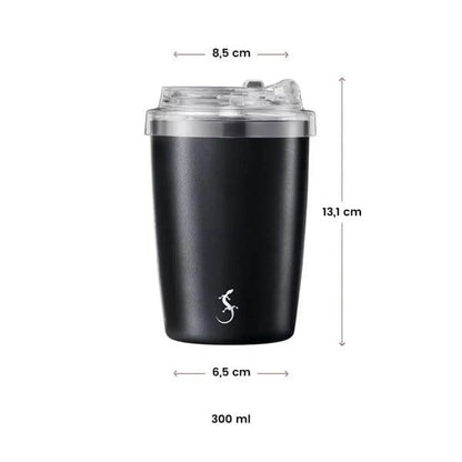 Lurch - "Coffee-To-Go" 300 ml Adaçayı Yeşil, Paslanmaz Çelik Termos - Çift Cidarlı - 270984