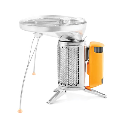 CampStove Complete Cook Kit Elektrik Üreten Odunlu Kamp Pişirme Seti