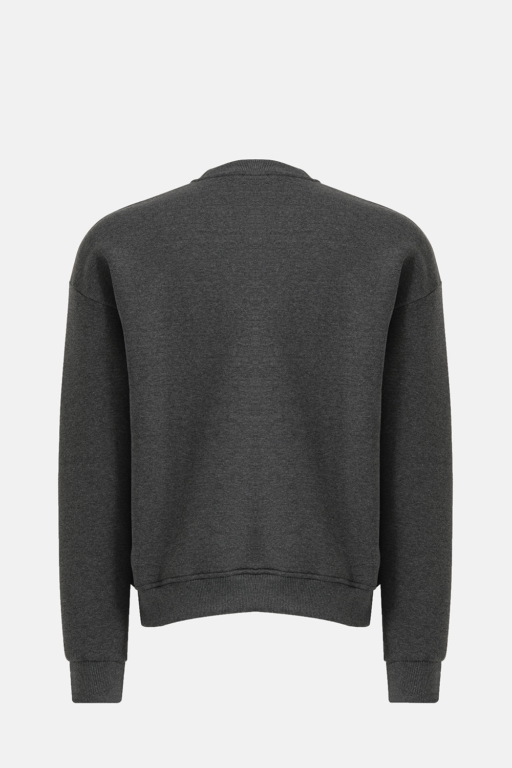 Bisiklet Yaka Oversized Fit Next Unisex Sweatshirt Antrasit