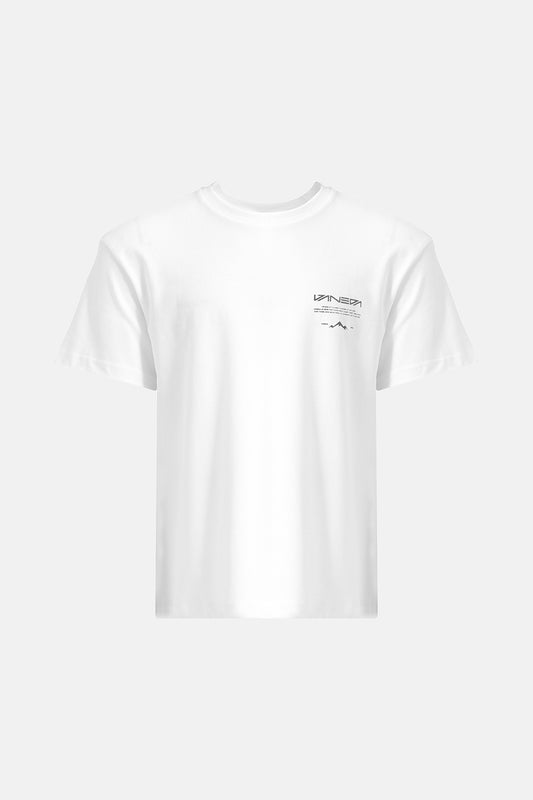 OVERSIZED FIT NEXT UNISEX TSHIRT BEYAZ