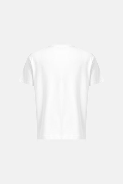 OVERSIZED FIT NEXT UNISEX TSHIRT BEYAZ