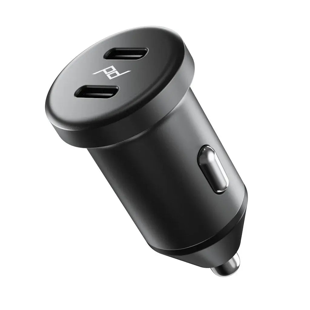 Dual Car Power Adapter - Black