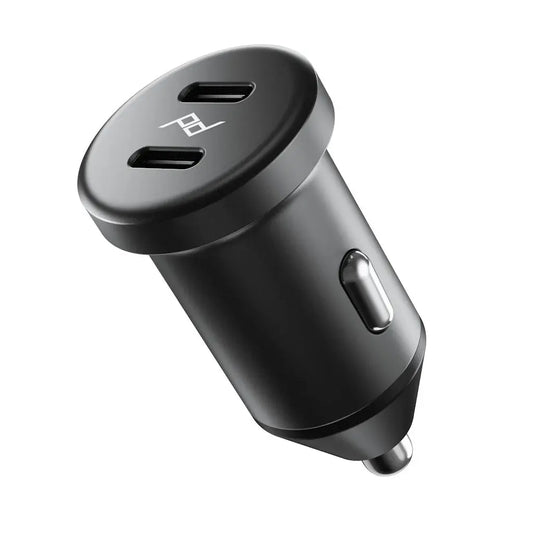 Dual Car Power Adapter - Black