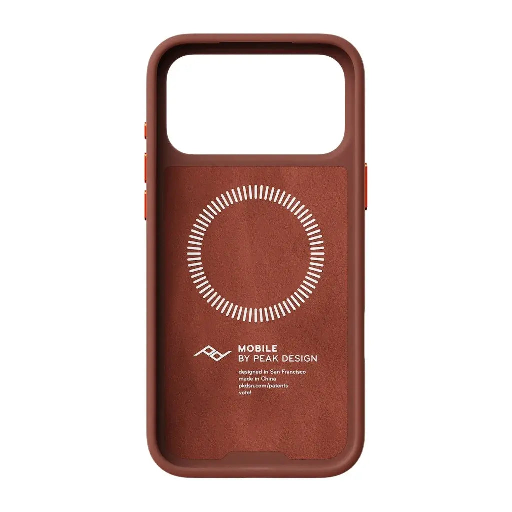 SlimLink Case iPhone 18 Pro Max MagSafe Kılıf - Redwood Clarino