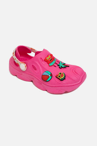 Summer Unisex Renkli 4'Lü Terlik Süsü