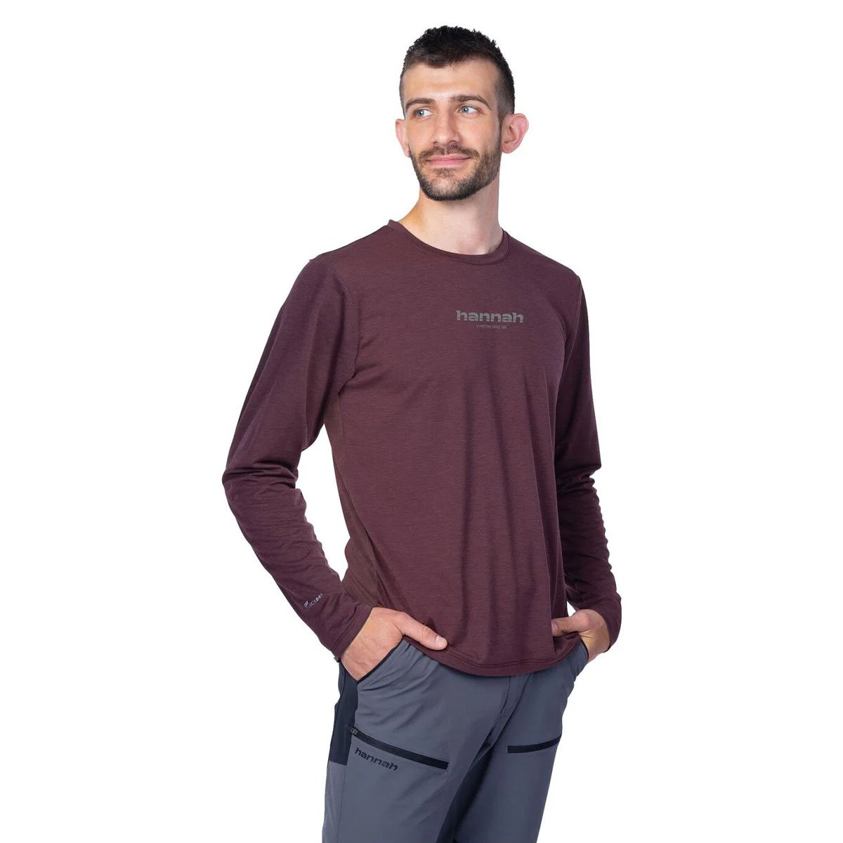 Hannah Bine L/S Uzun Kollu Erkek T-Shirt