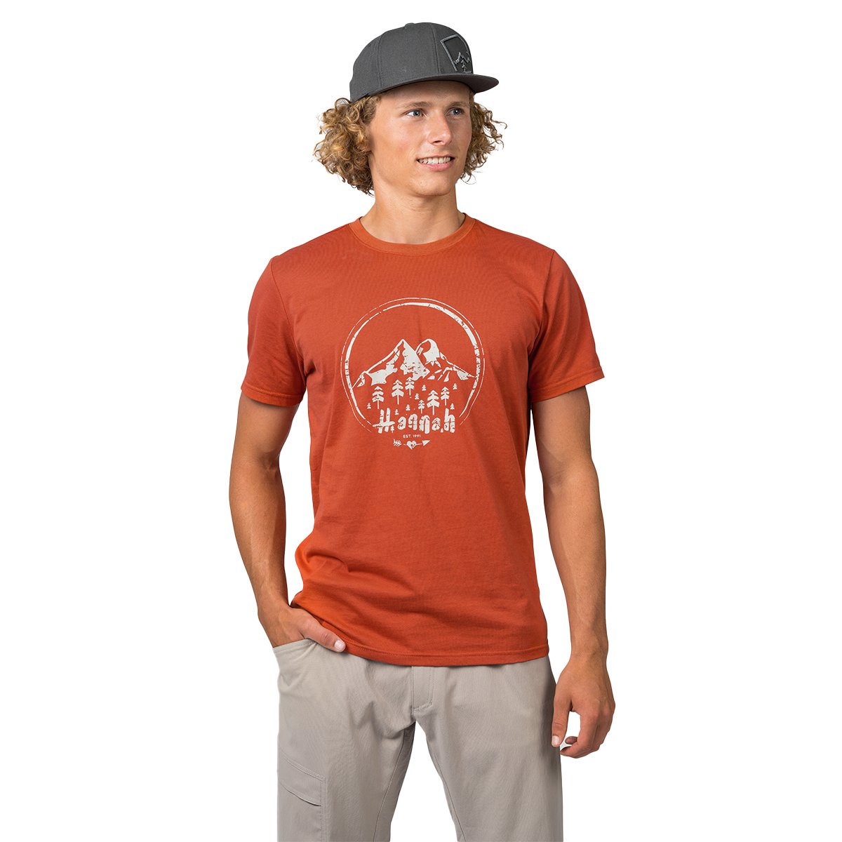 Hannah Ravi Baskılı Erkek T-Shirt