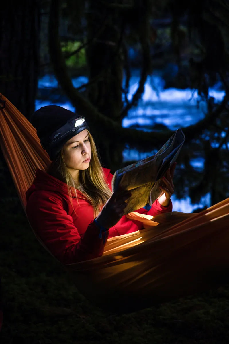 HeadLamp 325 Ultra Hafif USB Şarjlı Kafa Lambası - Ember Yellow