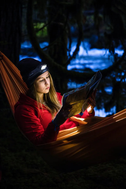 HeadLamp 325 Ultra Hafif USB Şarjlı Kafa Lambası - Midnight Grey