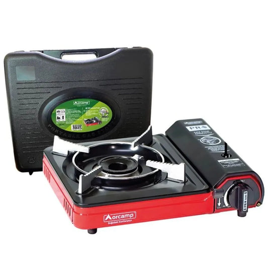 TEKLİ PORTATİF OCAK KÖŞELİ KIRMIZI - Outdoor Store