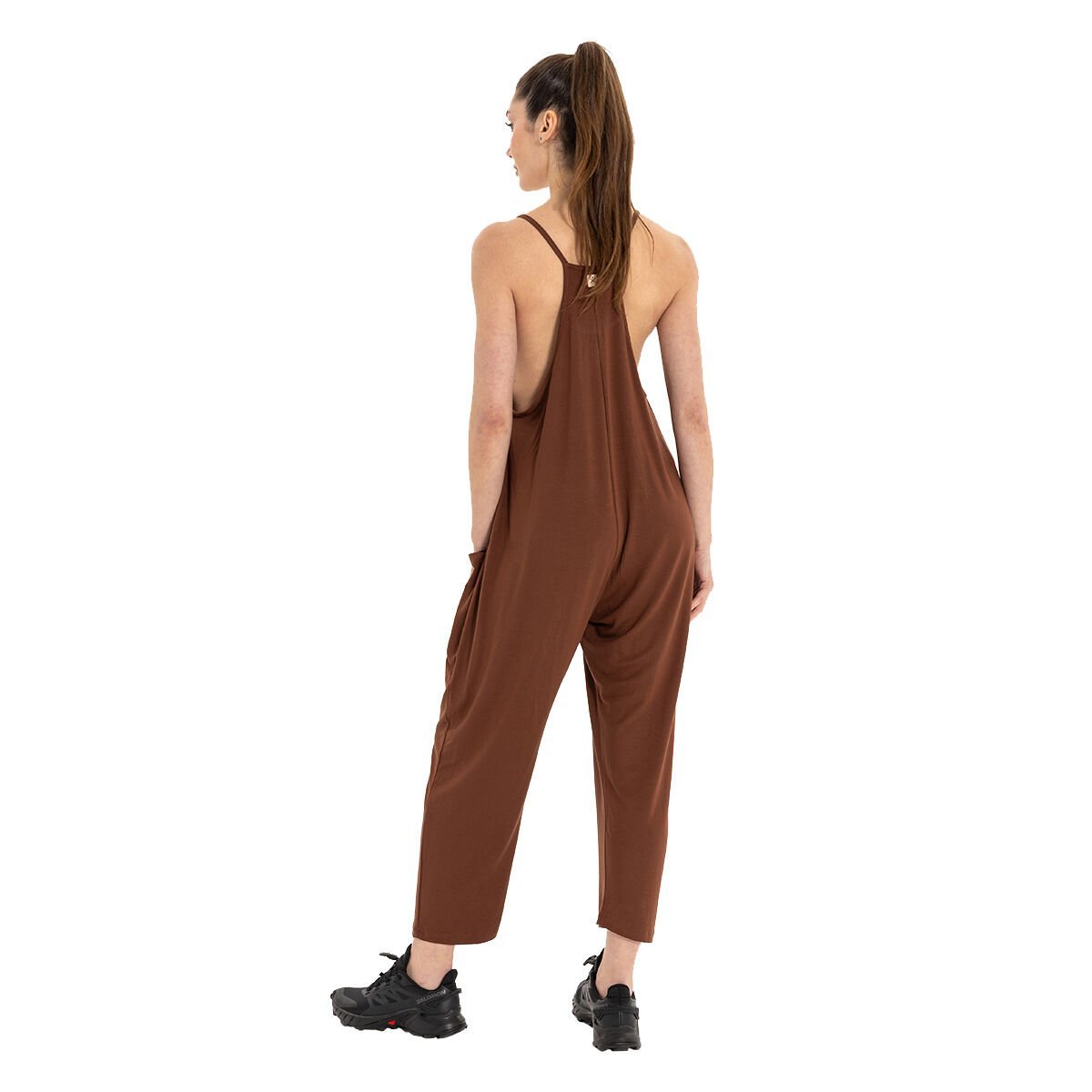 Inguz Cep Detay Yoga Şalvar Tulum