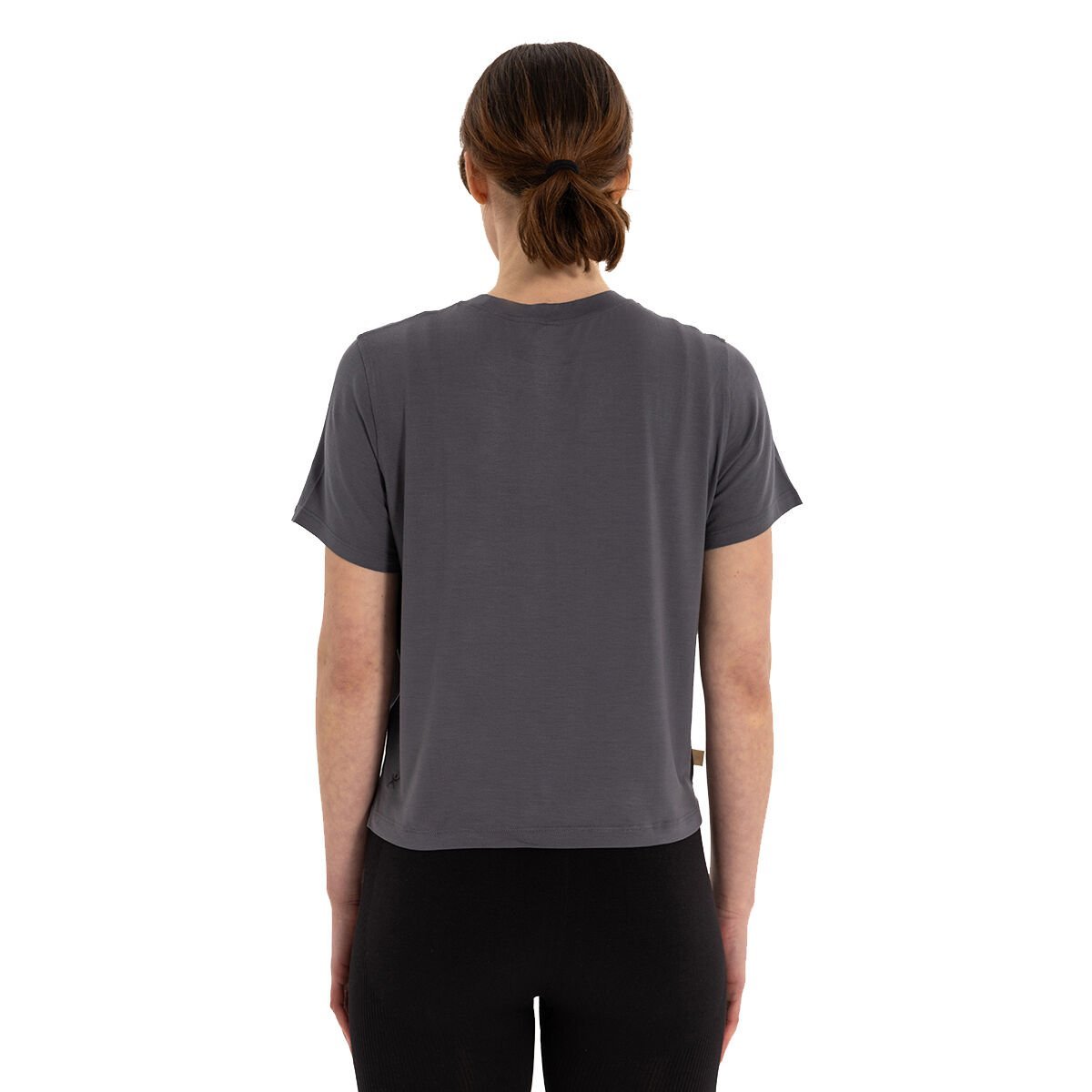Inguz Modal Bisiklet Yaka Basic Yoga T-Shirt