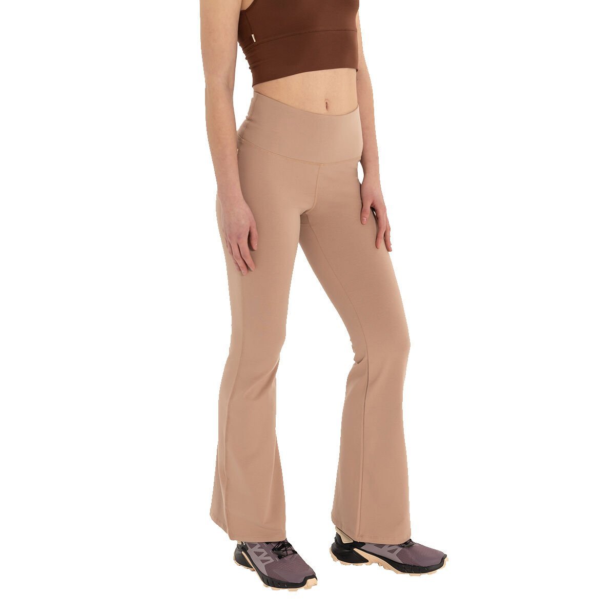 Inguz Roll Up Flare Toparlayıcı Yoga Pantolon