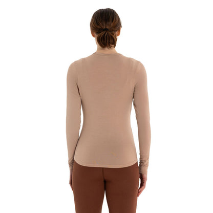 Inguz Uzun Kollu Basic Modal Yoga T-Shirt