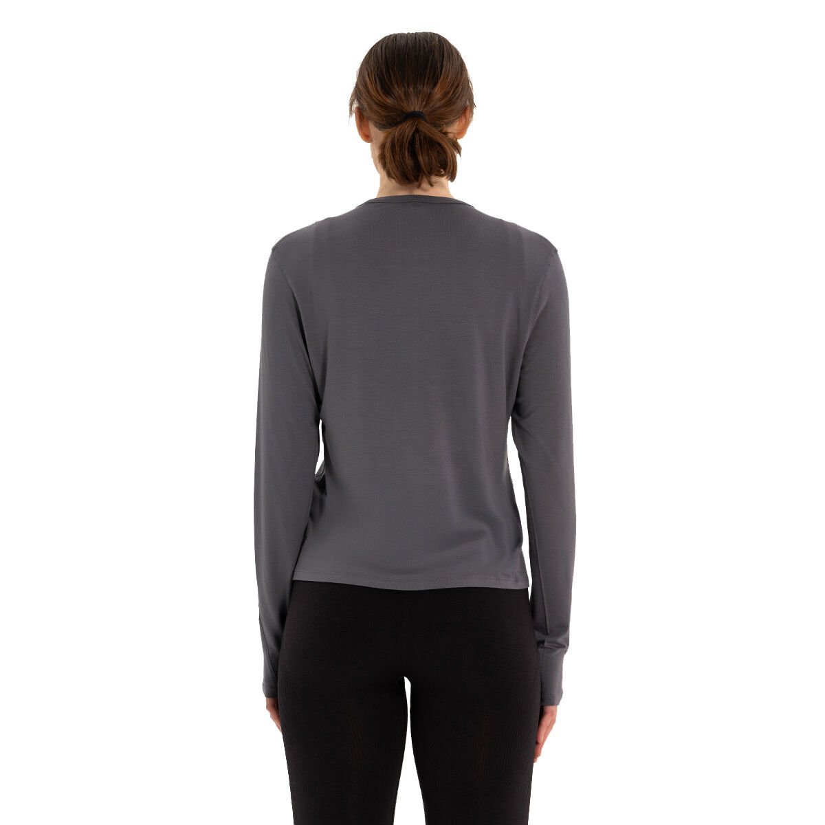 Inguz Uzun Kollu Basic Modal Yoga T-Shirt