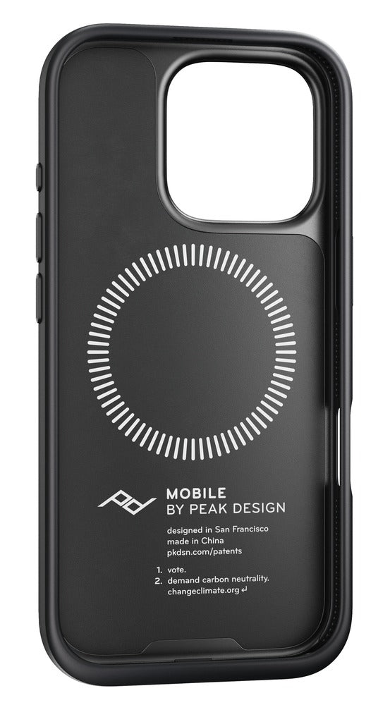 Everyday Case iPhone 16 Pro MagSafe Vegan Deri Kılıf - Black