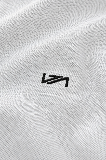 Polo Yaka T-Shirt Beyaz