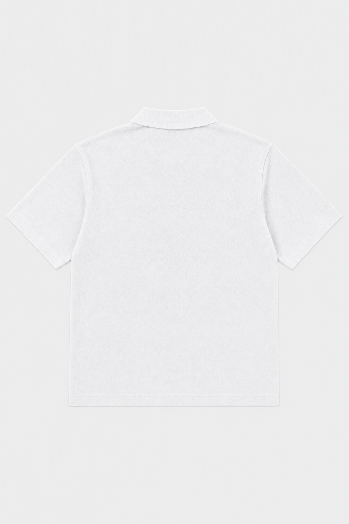 Polo Yaka T-Shirt Beyaz