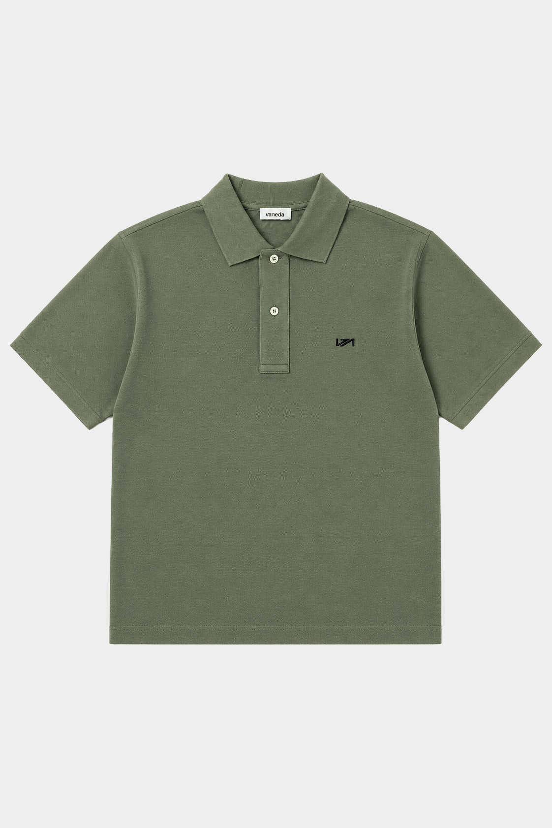 Polo Yaka T-Shirt Haki