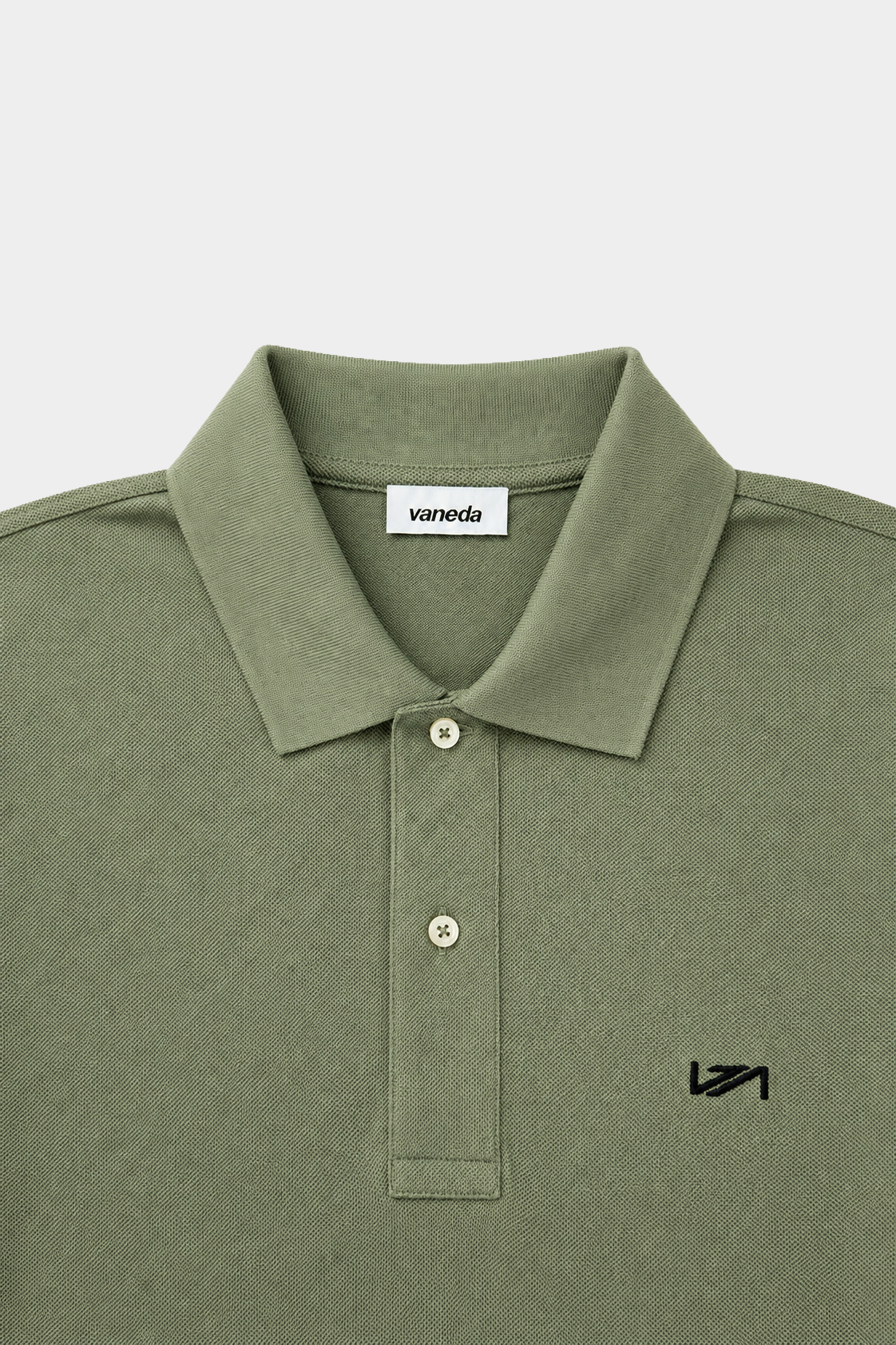 Polo Yaka T-Shirt Haki
