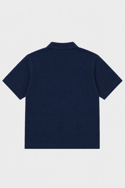 Polo Yaka T-Shirt Lacivert