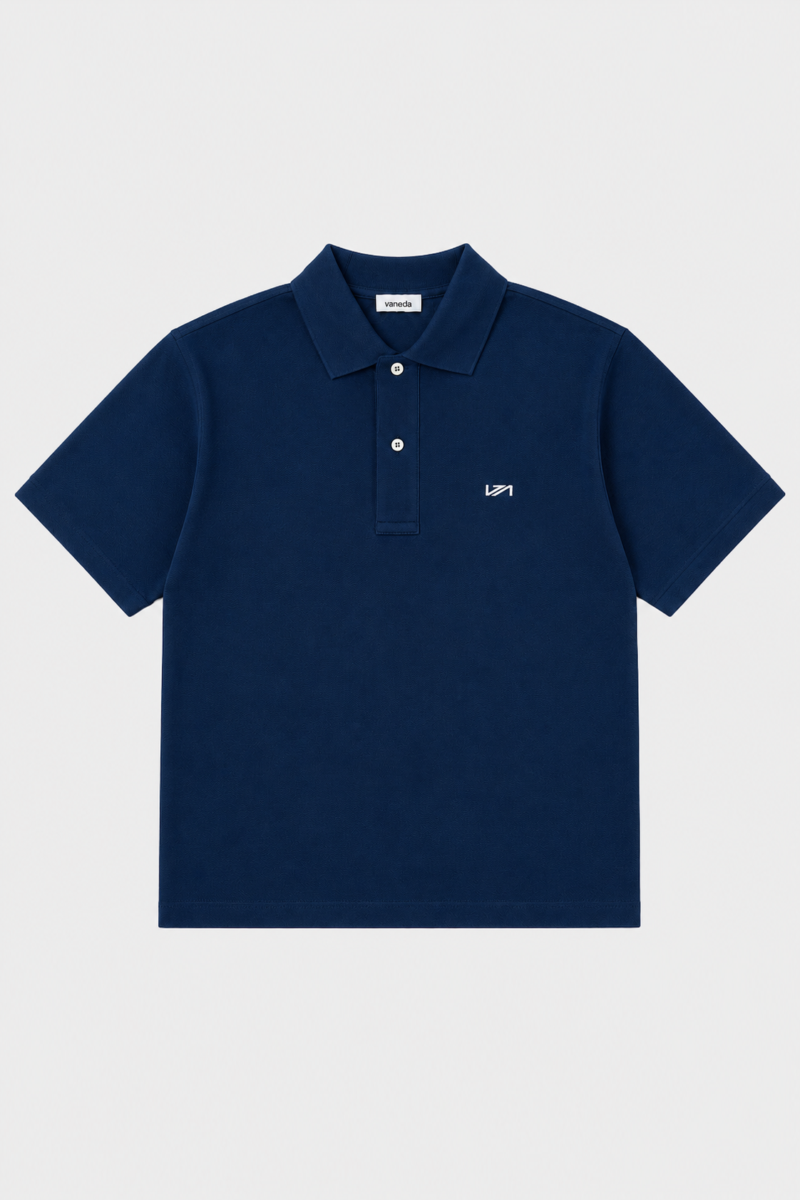 Polo Yaka T-Shirt Lacivert