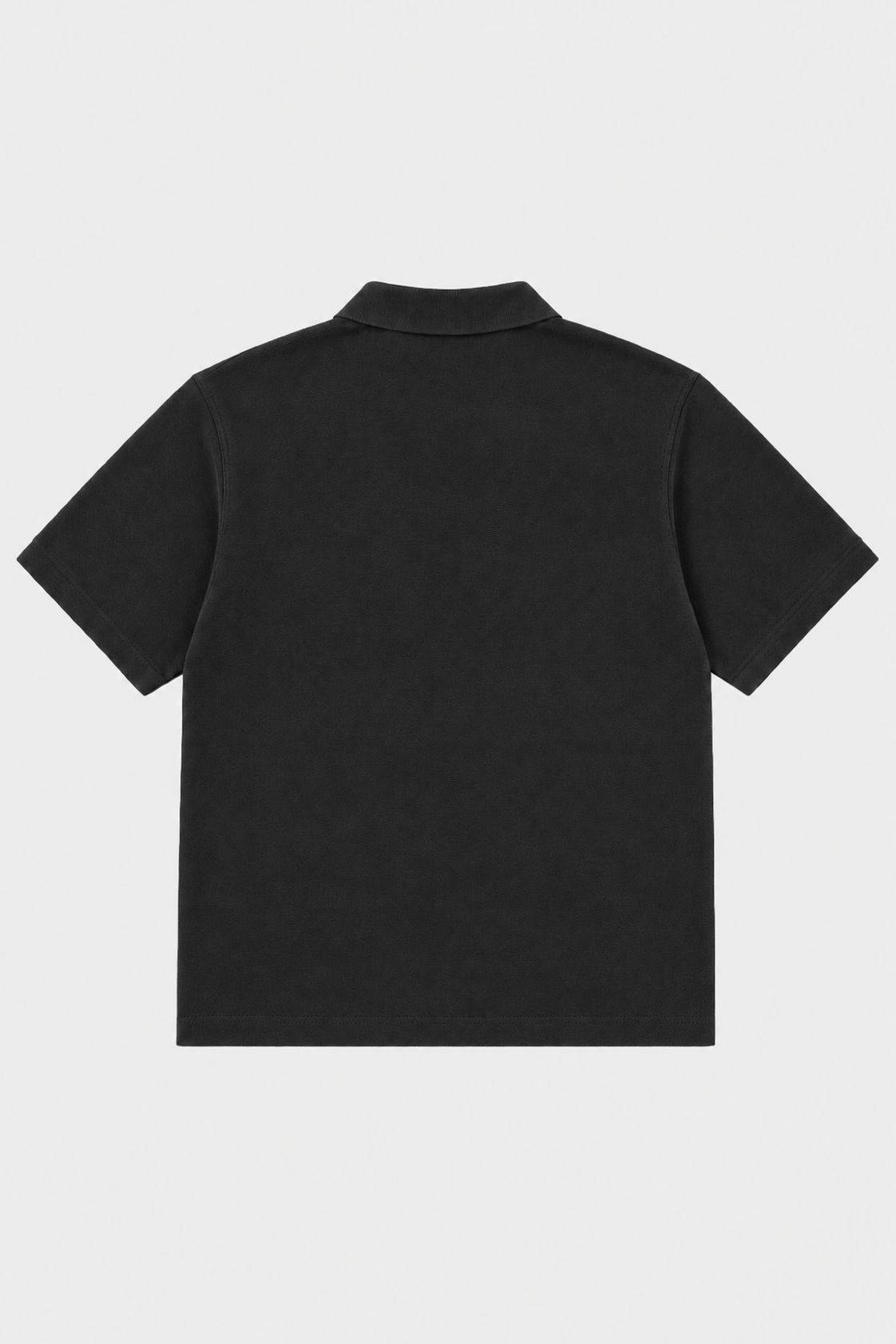 Polo Yaka T-Shirt Siyah
