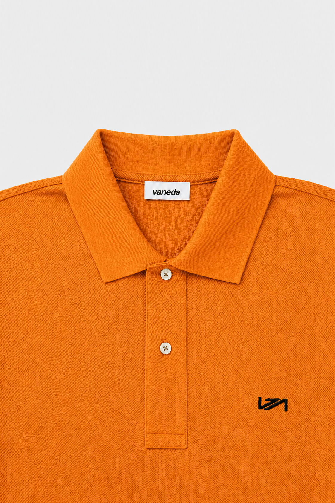 Polo Yaka T-Shirt Turuncu