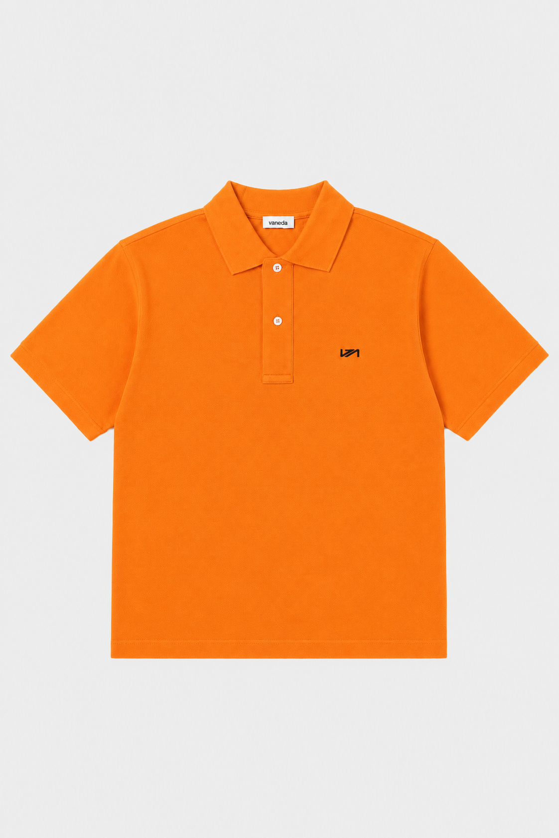 Polo Yaka T-Shirt Turuncu