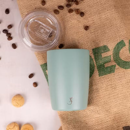 Lurch - ''Coffee-To-Go'' 300 ml Adaçayı Yeşil, Paslanmaz Çelik Termos - Çift Cidarlı - 270984