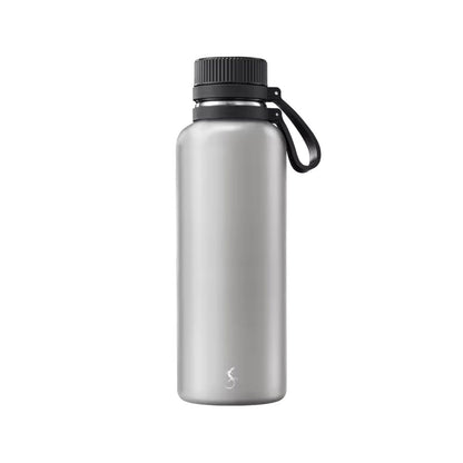 Lurch - “Outdoor” 1 L Granit Gri, Paslanmaz Çelik Termos - Çift Cidarlı, Sızdırmaz - 270982