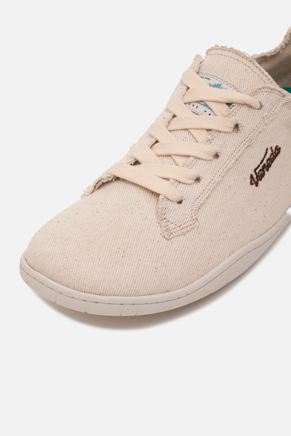 1383 V-Barefoot Comfort Keten Kadın Ayakkabı Bej