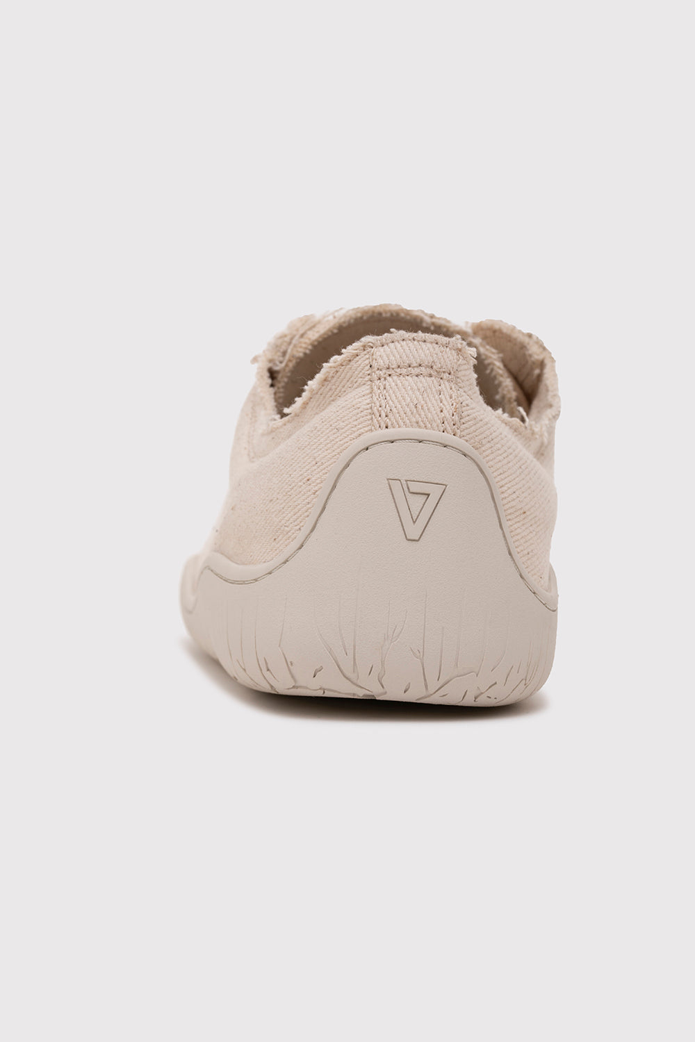 1383 V-Barefoot Comfort Keten Kadın Ayakkabı Bej