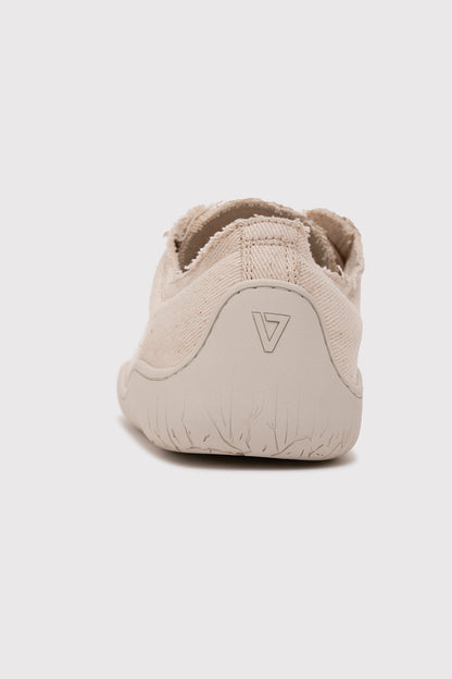 1383 V-Barefoot Comfort Keten Kadın Ayakkabı Bej