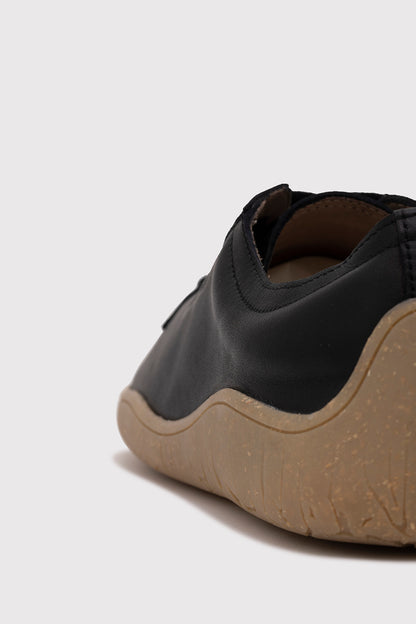 1383 V-BAREFOOT COMFORT DERI ERKEK AYAKKABI SIYAH